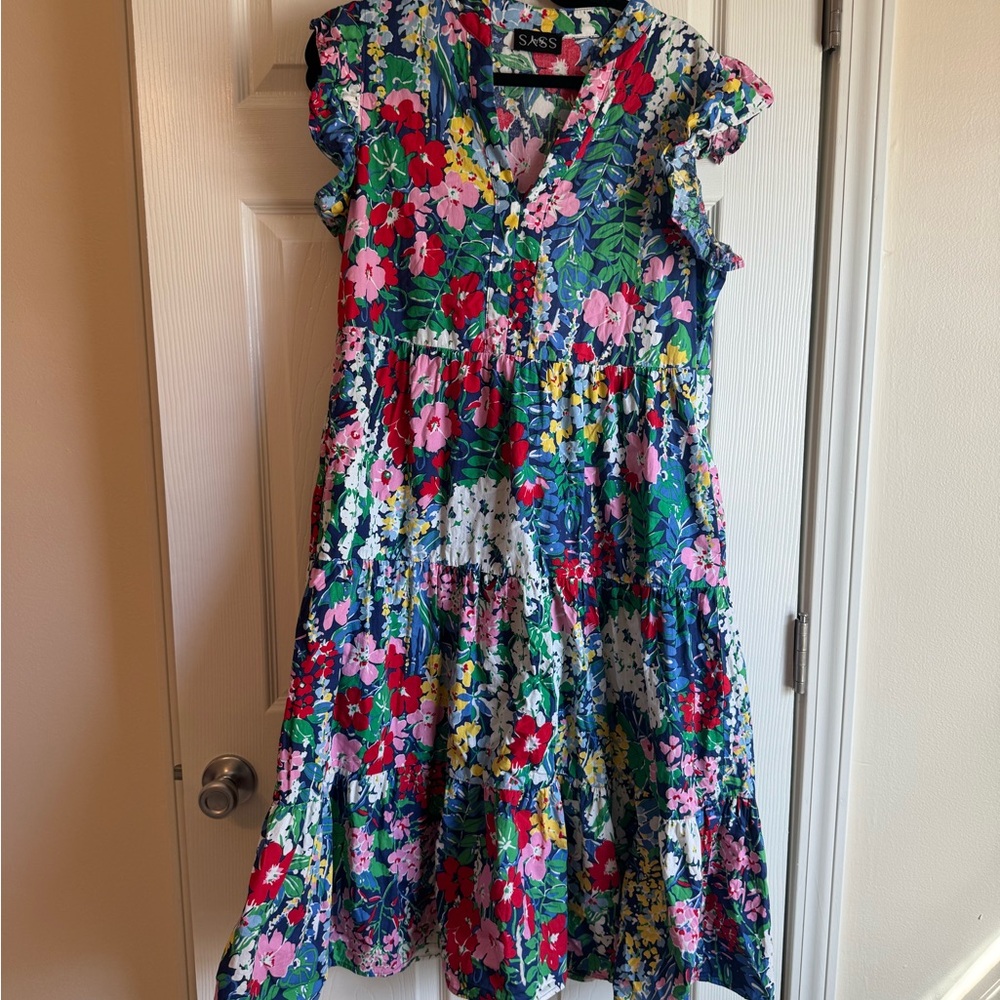 SAS Multicolor Floral Casual Dress